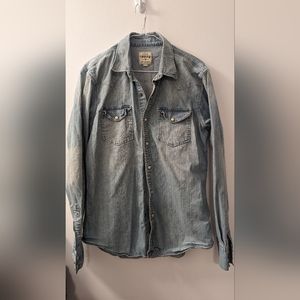 American eagle denim jeans shirt size M